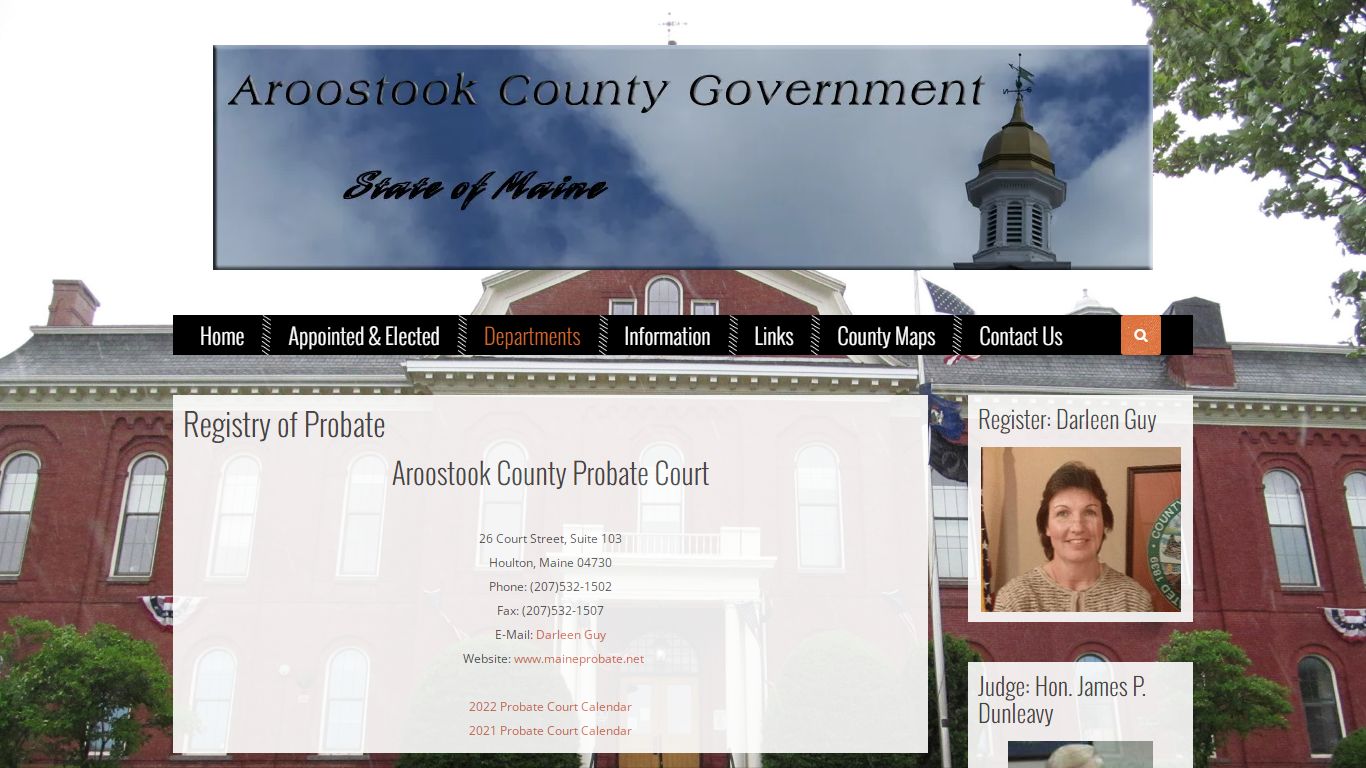 Probate - Aroostook County, Maine